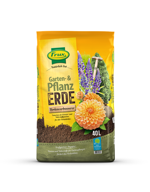 frux Garten- & Pflanzerde – Bodenverbesserer