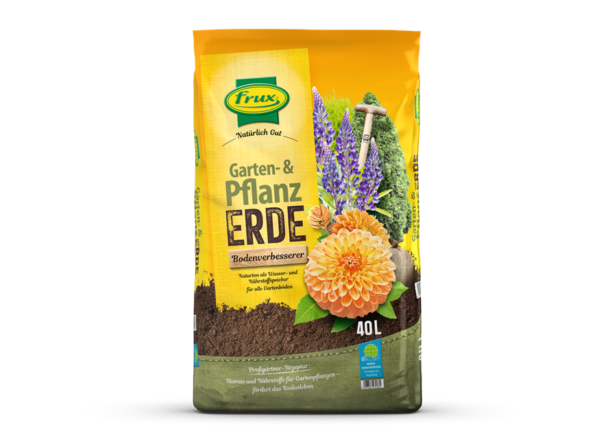 frux Garten- & Pflanzerde – Bodenverbesserer