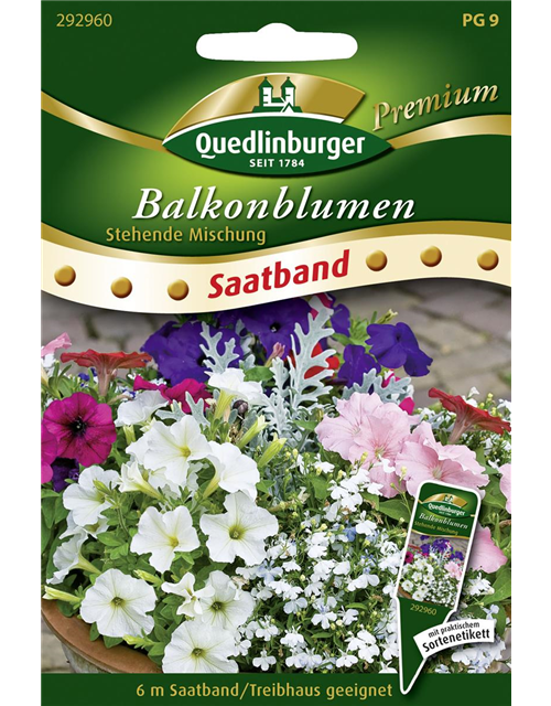 Balkonblumensamen 'Stehende Mischung'