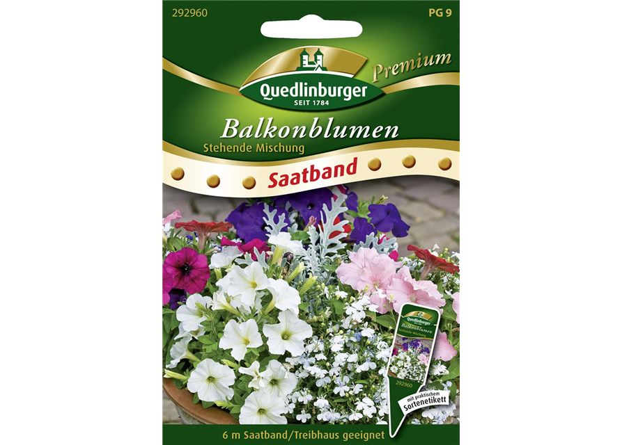 Balkonblumensamen 'Stehende Mischung'