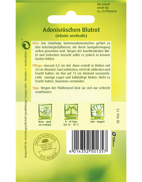 Adonisröschensamen 'Blutrot'