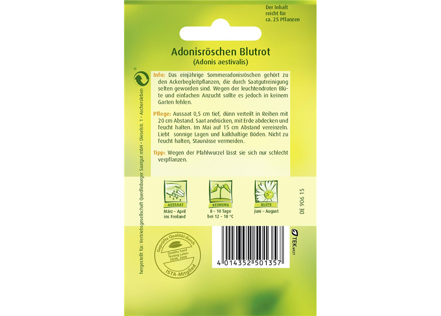 Adonisröschensamen 'Blutrot'