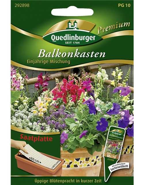 Balkonkastenmischung-Samen