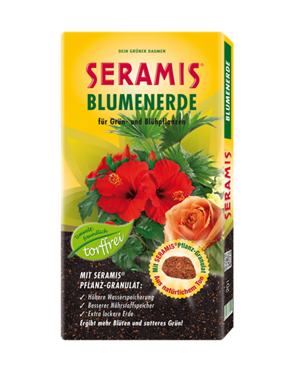 Seramis Blumenerde ohne Torf