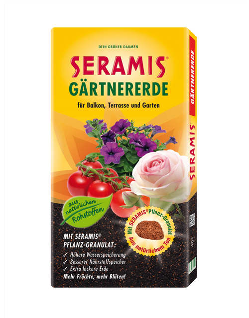 Seramis Gärtnererde 2plus1 40 l