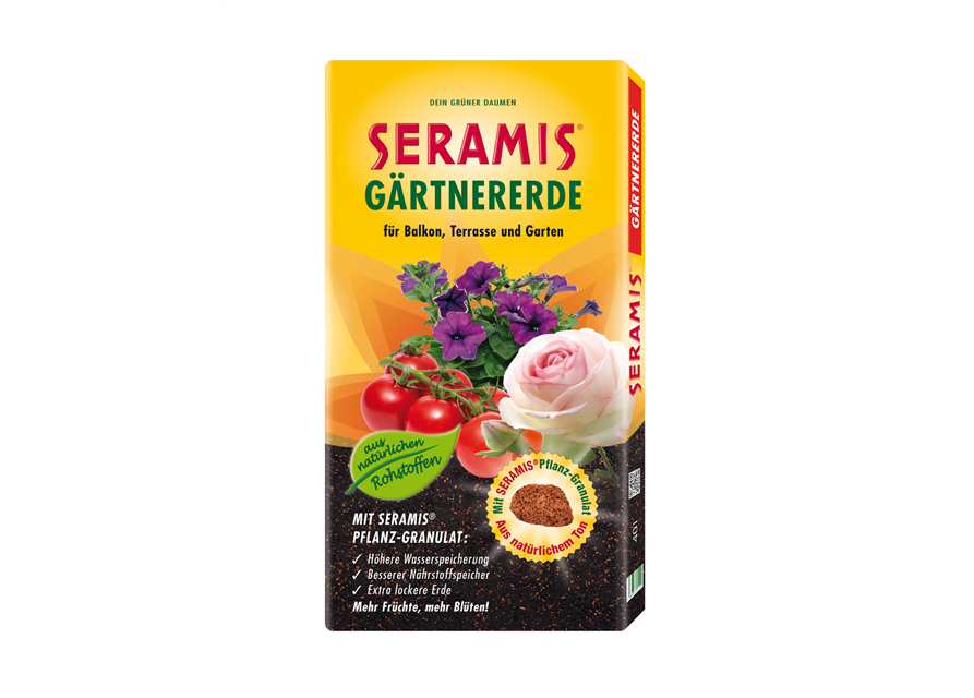 Seramis Gärtnererde 2plus1 40 l