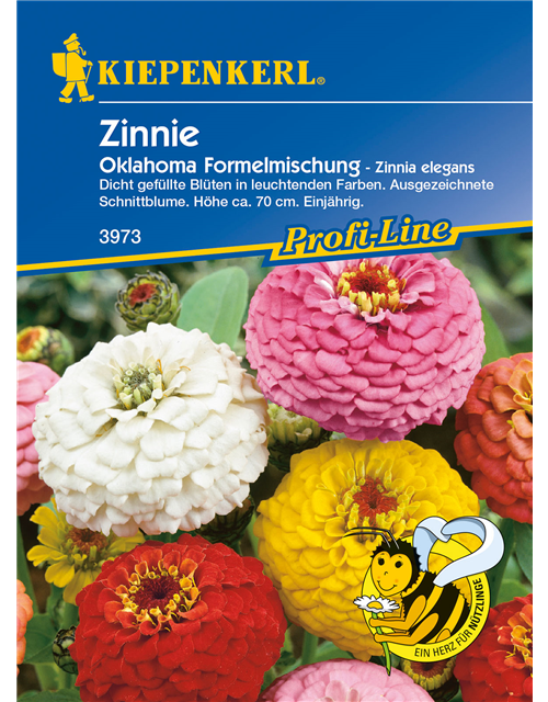 Garten-Zinnie 'Oklahoma-Formelmix'