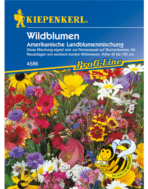 Amerikanische Landblumenmischung