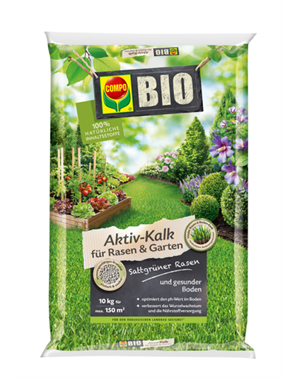 Compo BIO Aktiv-Kalk für Rasen & Garten 