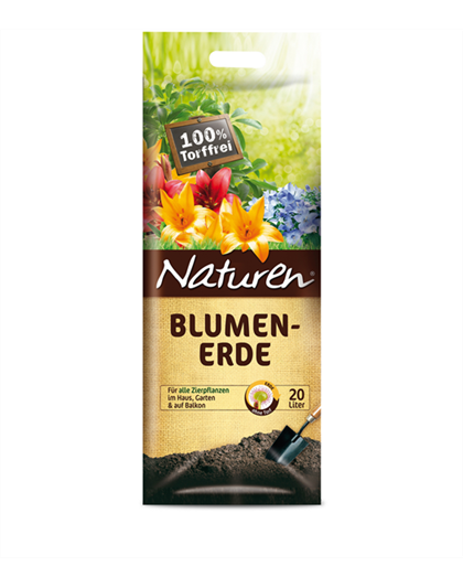 Naturen Blumenerde ohne Torf