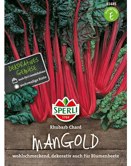 Blatt-Mangold 'Rhubarb Chard'