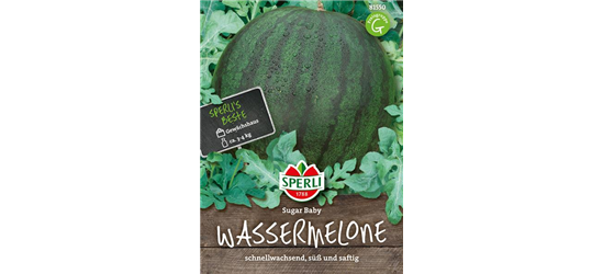 Kompakte Wassermelone 'Sugar Baby'