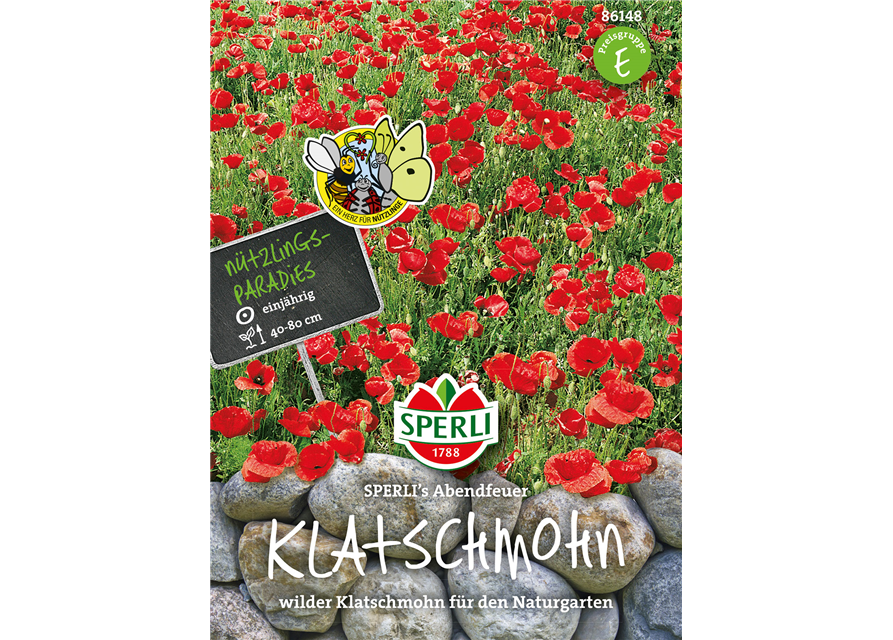 Klatsch-Mohn 'Abendfeuer'