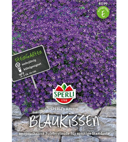 Garten-Blaukissen 'Azurro'