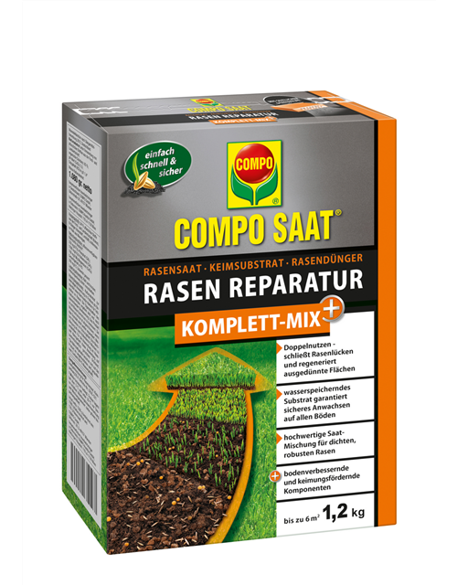 Compo SAAT Rasen-Reparatur Komplett Mix+ 