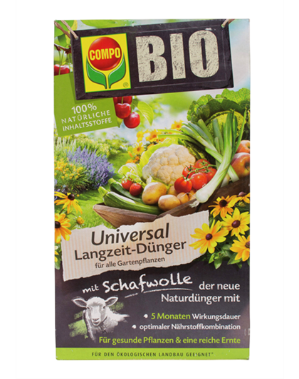 Compo BIO Universal Langzeit-Dünger mit Schafwolle 