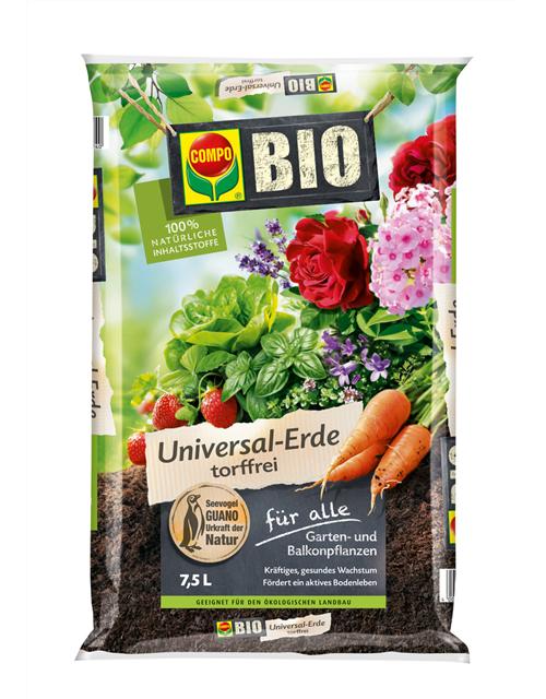 Compo BIO Universal-Erde torffrei 