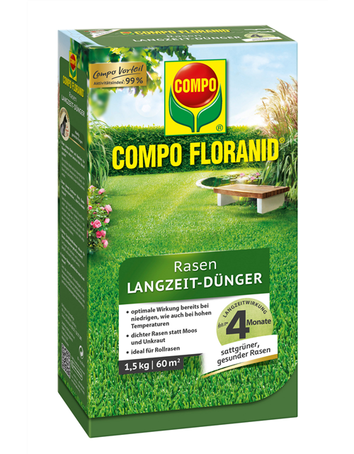 Compo FLORANID Rasen-Langzeitdünger 