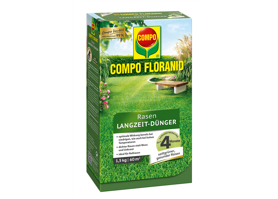 Compo FLORANID Rasen-Langzeitdünger 