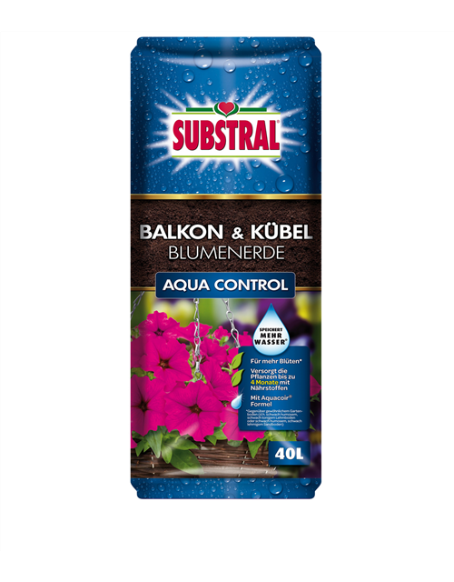 Substral Balkon+Kübel Blumenerde Aqua Control