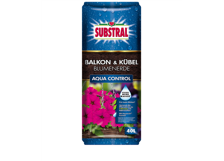 Substral Balkon+Kübel Blumenerde Aqua Control