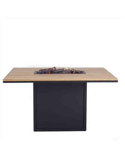 Cosi Cosiloft 120 Relax dining Teakplatte 120x80x67cm